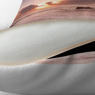 Alternate view of Seaton Sluice Throw Pillow