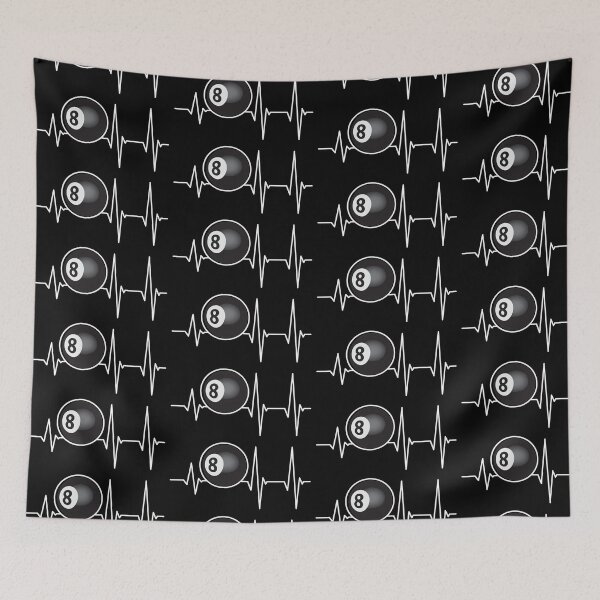 Item preview, Kopie von Heartbeat Pool Billiard Players and Sports Fan Gift designed and sold by peter2art.