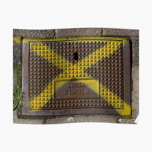 Storm drain cover Poster
