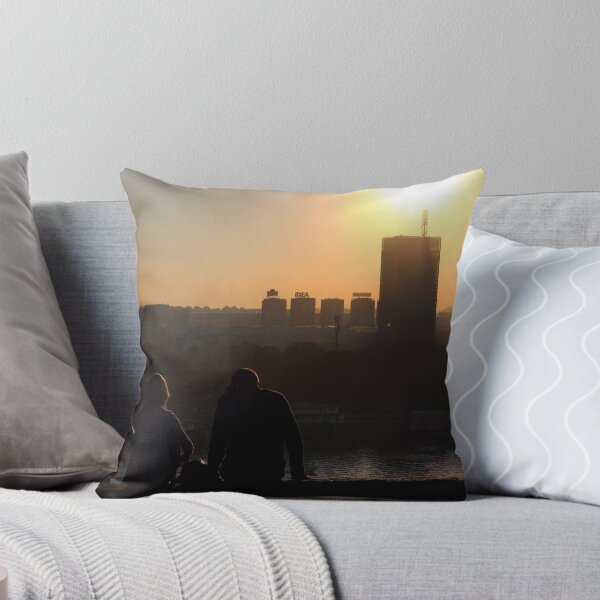 Item preview, Looking out over the Sava River toward New Belgrade designed and sold by ThisMoment.
