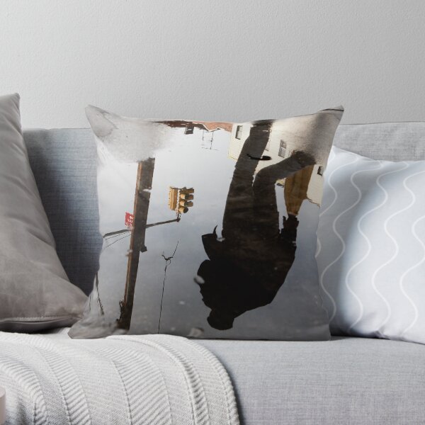Puddle Walker Throw Pillow
