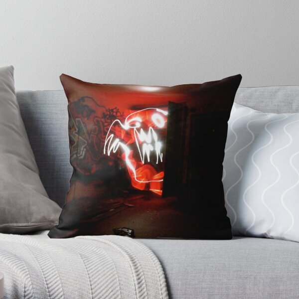Light Monster in the California Hotel Throw Pillow