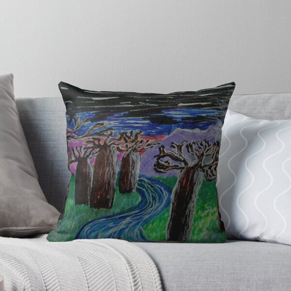 Item preview, Baobab trees in moonlight designed and sold by George Hutton Hunter.