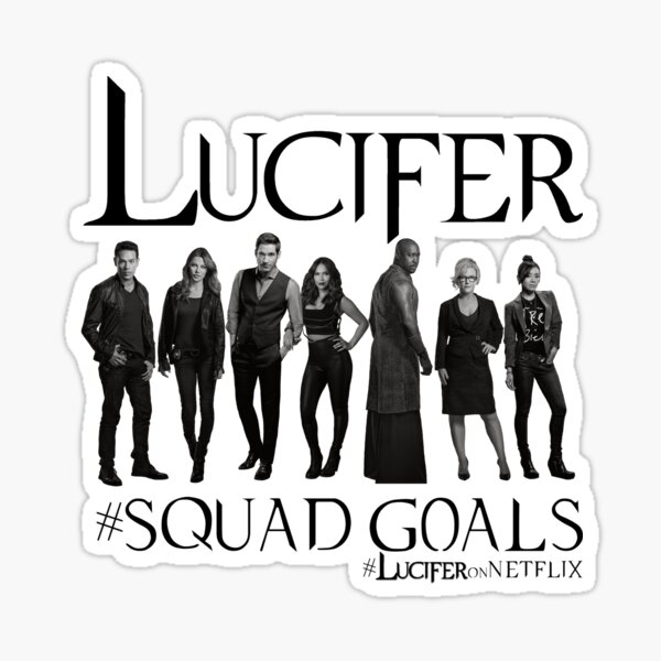 Item preview, Lucifer Cast - Squad Goals designed and sold by jamierose89.