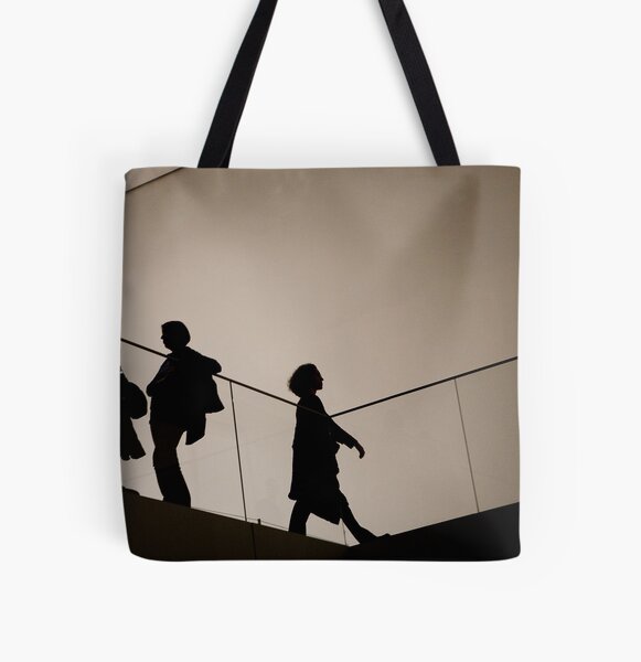 Silhouettes All Over Print Tote Bag