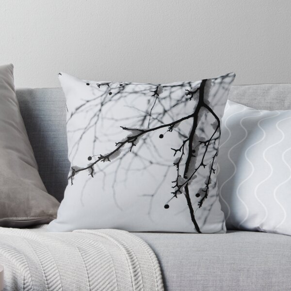 Bird's Eye View Throw Pillow