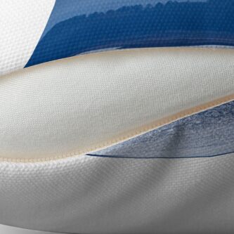 Alternate view of Moody Blues Throw Pillow