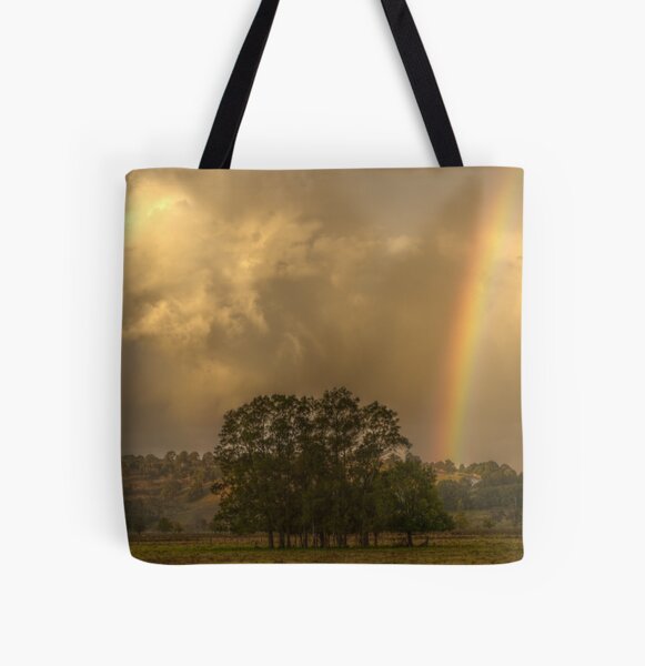 Stormy Sunset All Over Print Tote Bag