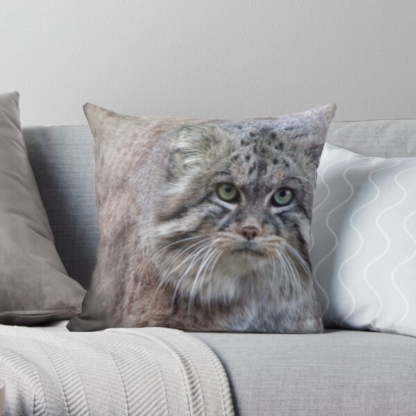 Mini Lions / balls of fur!!! Throw Pillow