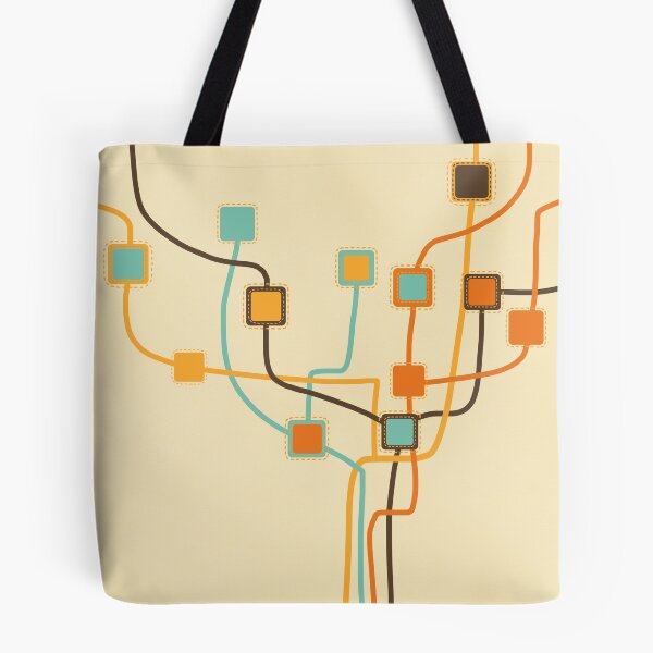 Item preview, tree pattern and weaving line designed and sold by naphotos.