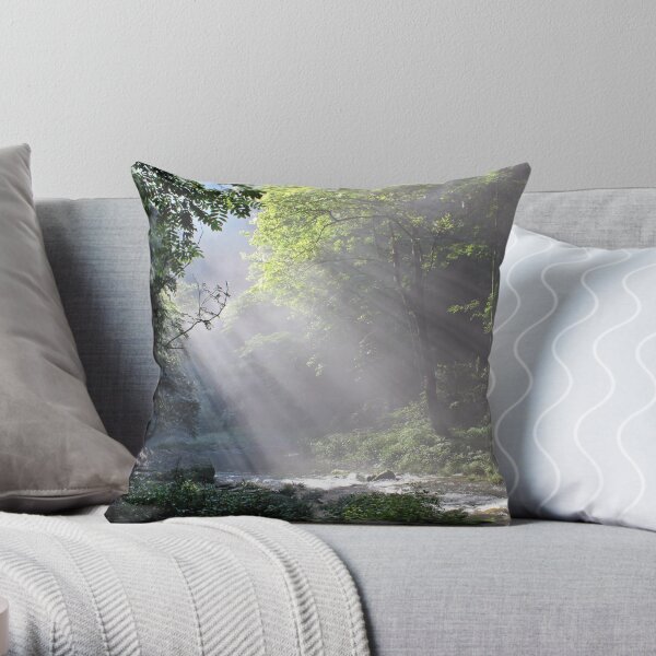 Morning, Wulingyuan National Park, Hunan Throw Pillow