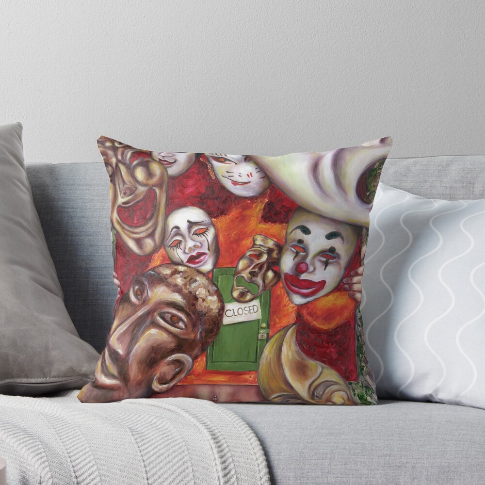 Item preview, Throw Pillow designed and sold by hilo.