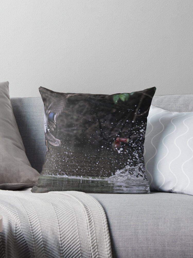 Thumbnail 1 of 4, Pillow, Take off! designed and sold by theoddshot.