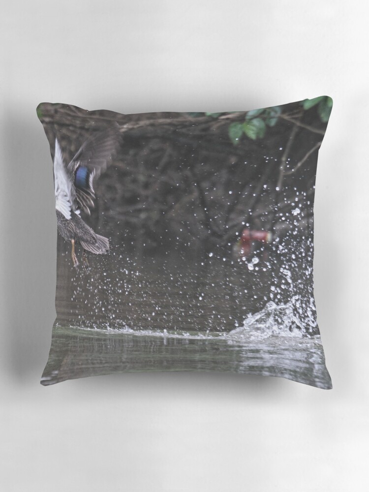 Thumbnail 3 of 4, Pillow, Take off! designed and sold by theoddshot.