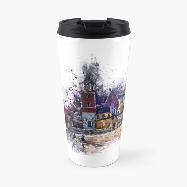 Cracow Wawel art Travel Mug