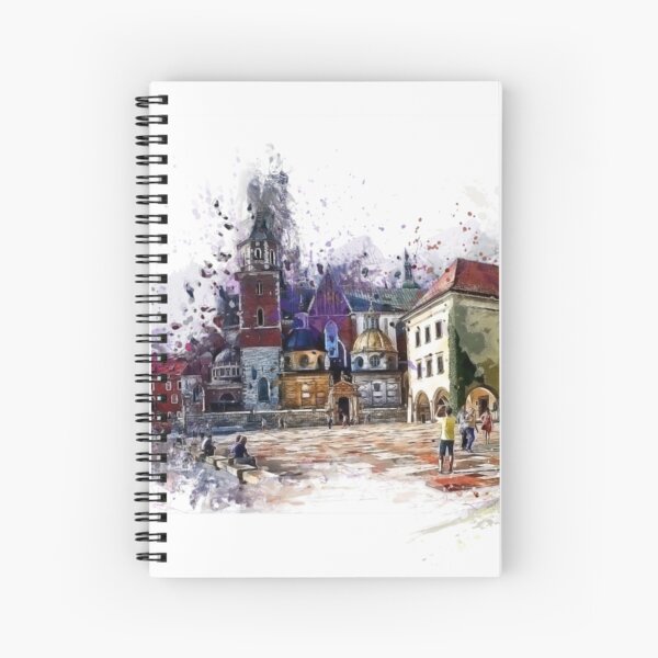 Cracow Wawel art Spiral Notebook