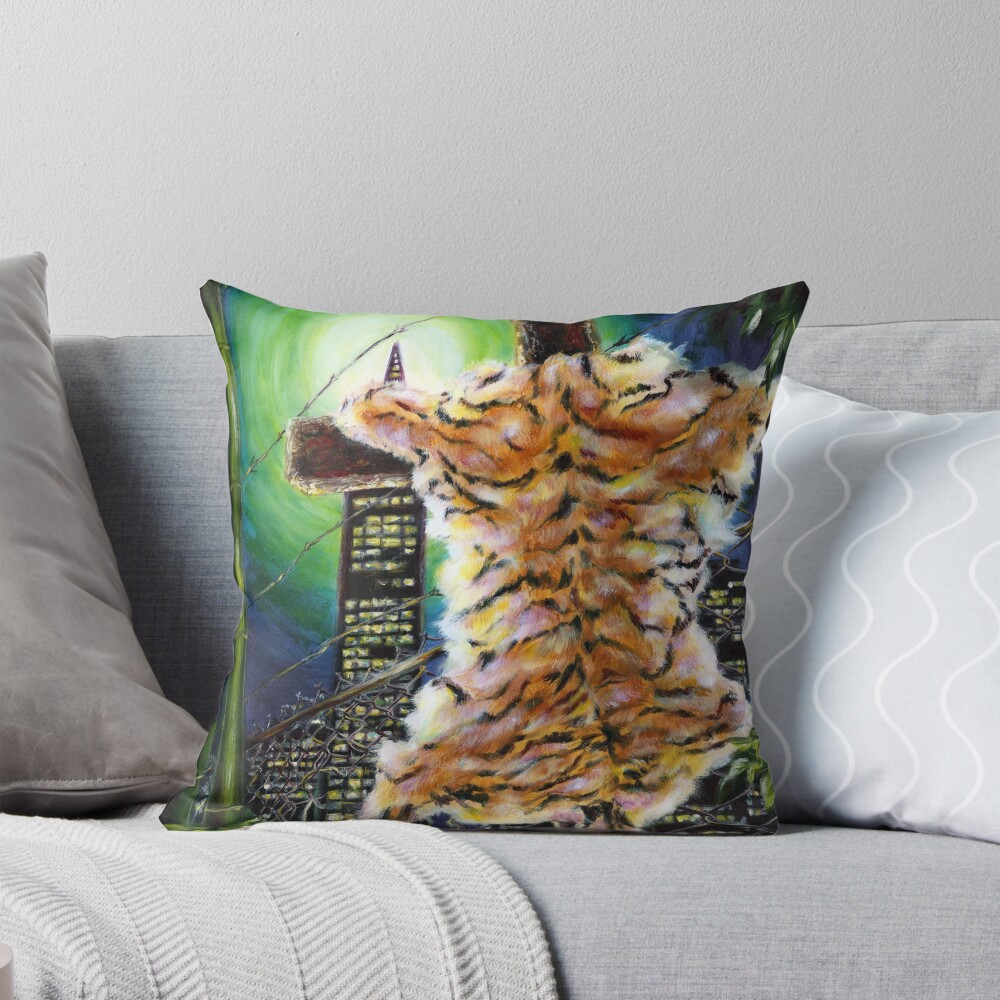 Item preview, Throw Pillow designed and sold by hilo.