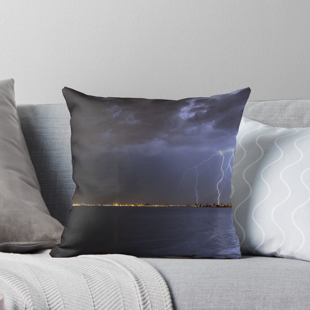 Item preview, Throw Pillow designed and sold by wolfcat.