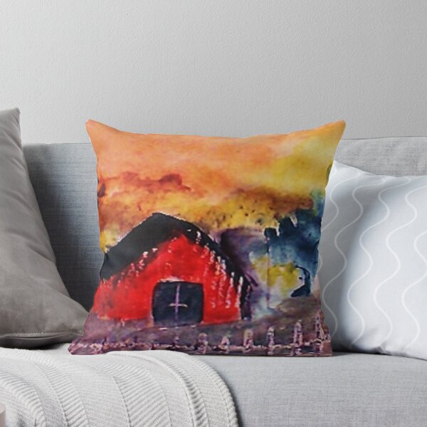Item preview, The barn might survivie  another  winter, watercolor designed and sold by Anna  Lewis, blind artist.