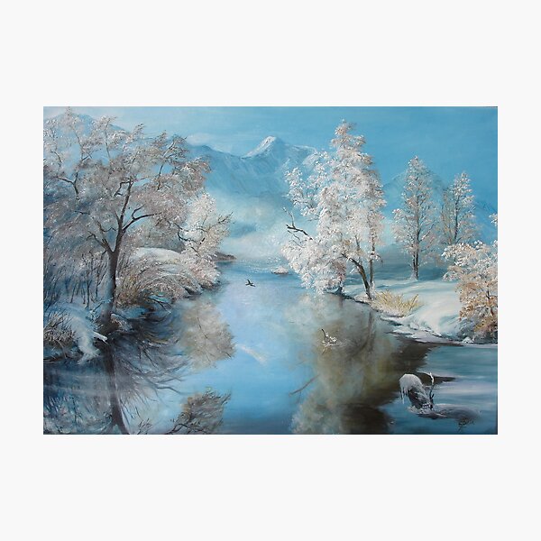 Item preview, Quiet Ice, A perfect winter day   designed and sold by Sorin Apostolescu.