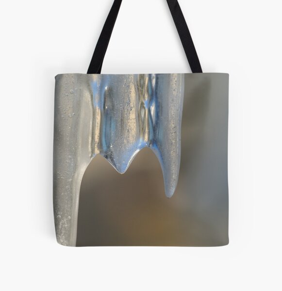 Icicle All Over Print Tote Bag