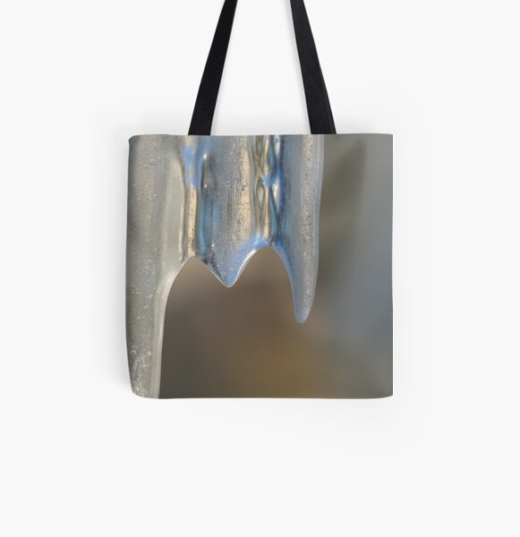 Icicle All Over Print Tote Bag