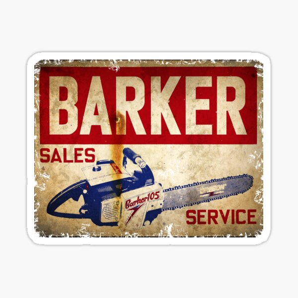 Scies à chaîne Barker Sticker