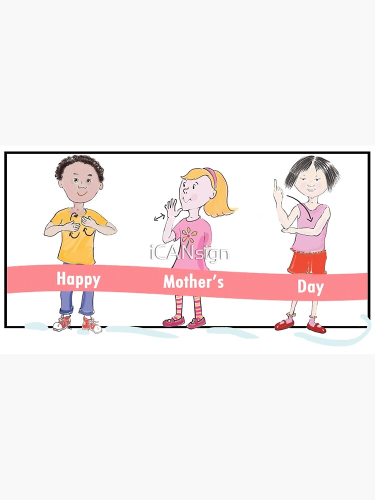 Wall Décor Wall Hangings American Sign Language Sign ASL Mom Sign Mom