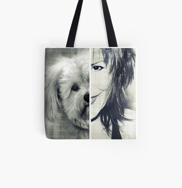 My Better Half All Over Print Tote Bag