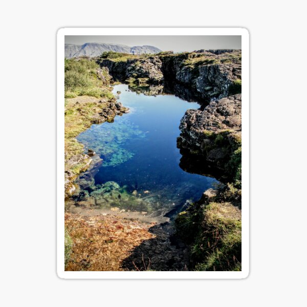 Þingvellir spring Sticker