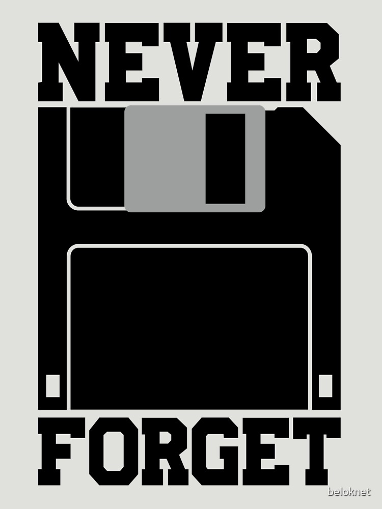 Floppy Disk - Never Forget by beloknet