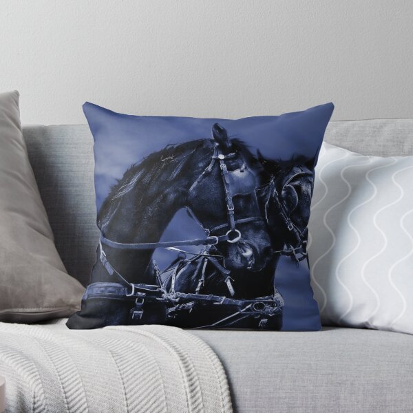 the highwayman Throw Pillow