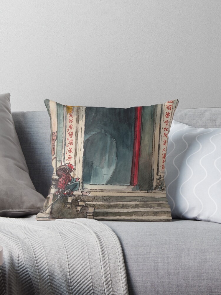 Item preview, Throw Pillow designed and sold by adolfux.