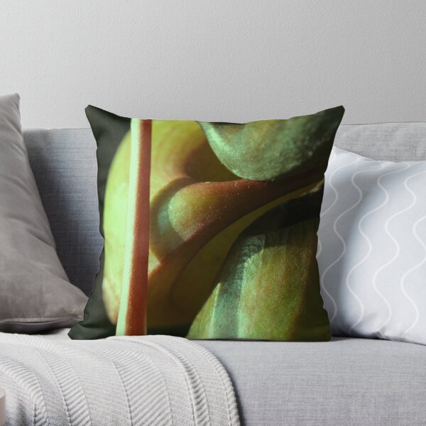 vegetal sensuality Throw Pillow