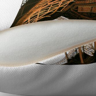 Alternate view of La Dame de Fer Throw Pillow
