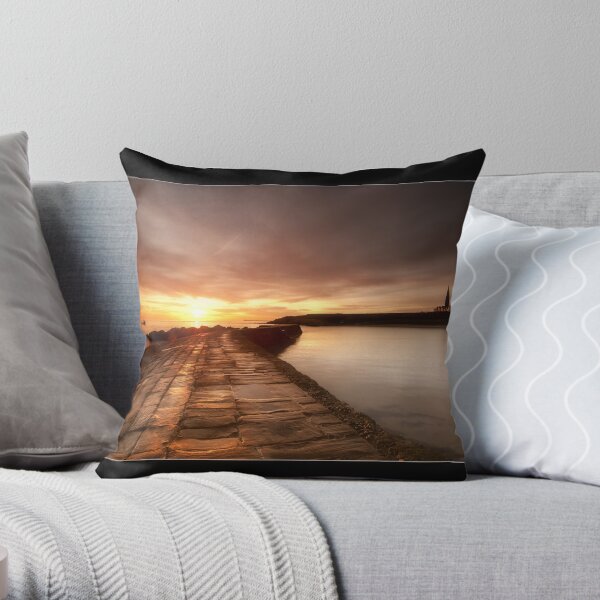 Cullercoats Throw Pillow