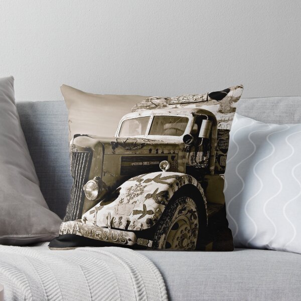 Item preview, Painted Truck at Salvation Mountain, California  designed and sold by Jessica Chirino Karran.