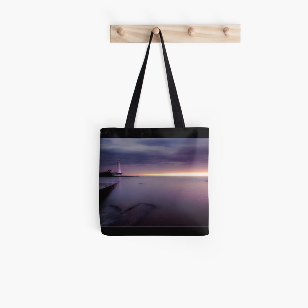 St Mary's Lighthouse Tote Bag