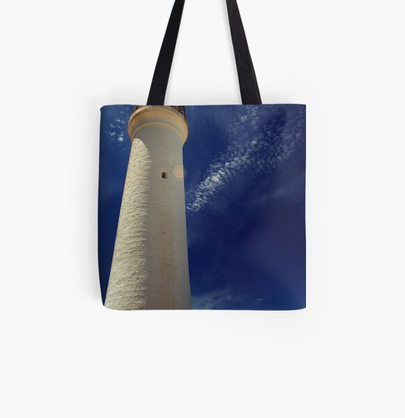 Cape Nelson Lighthouse, Victoria All Over Print Tote Bag