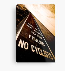 Rules Metal Print