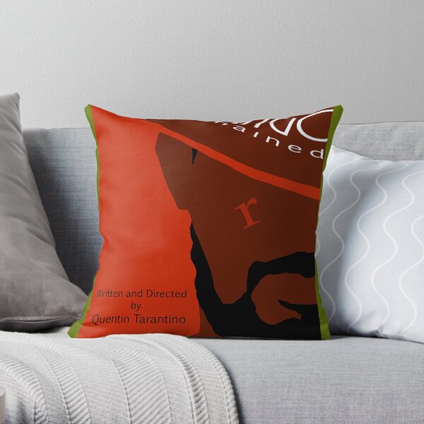 Django Unchained custom movie poster Throw Pillow