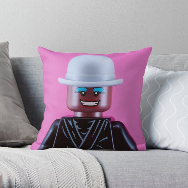 Grace Jones Portrait Throw Pillow