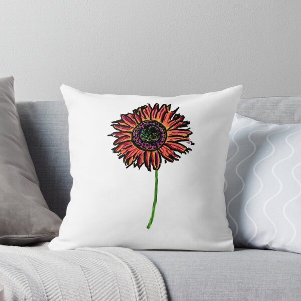 Item preview, Red Himawari - Zen Sunflower designed and sold by Weber Consulting.