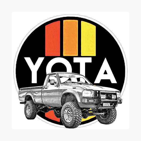 Retro Yota Photographic Print