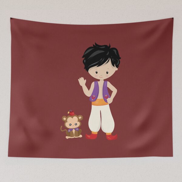 Item preview, Aladdin & Abu - Kawaii - Chibi - Aladdin - Arabian Nights designed and sold by dyutiart.
