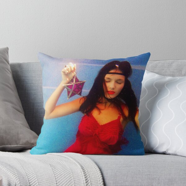 Jewel of the Deep Throw Pillow