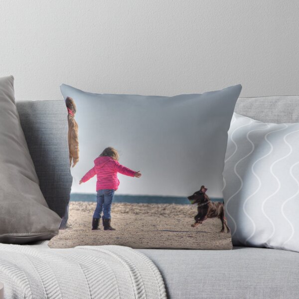 Item preview, Puppy Play At The Beach - Pawleys Island, SC designed and sold by Edith Reynolds.