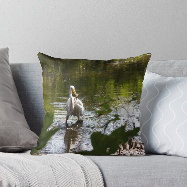 Item preview, A Great Egret feasts on a Frog  designed and sold by jeffreynelsd.