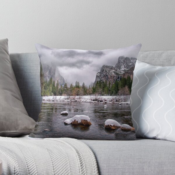 Stormy Sunrise Throw Pillow