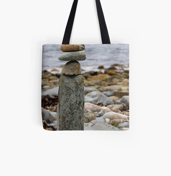 Balancing Rocks All Over Print Tote Bag